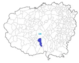 クーネオ県におけるコムーネの領域