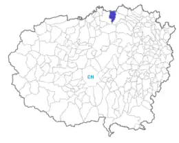 クーネオ県におけるコムーネの領域