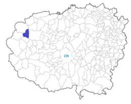 クーネオ県におけるコムーネの領域