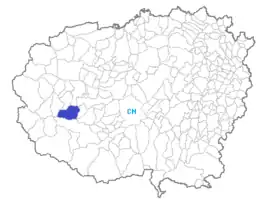 クーネオ県におけるコムーネの領域