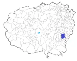 クーネオ県におけるコムーネの領域