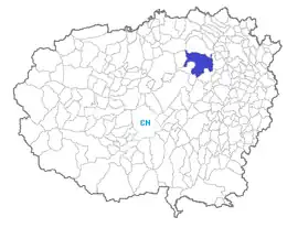 クーネオ県におけるコムーネの領域