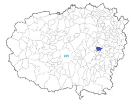 クーネオ県におけるコムーネの領域
