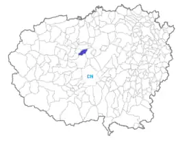 クーネオ県におけるコムーネの領域