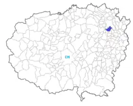 クーネオ県におけるコムーネの領域