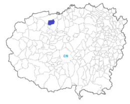 クーネオ県におけるコムーネの領域