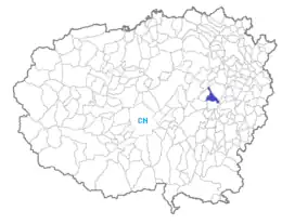 クーネオ県におけるコムーネの領域