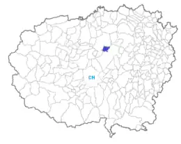 クーネオ県におけるコムーネの領域