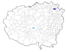 クーネオ県におけるコムーネの領域