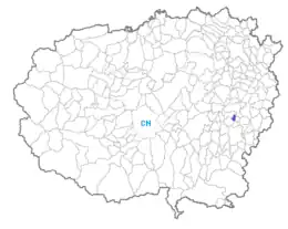 クーネオ県におけるコムーネの領域