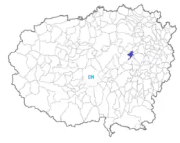 クーネオ県におけるコムーネの領域