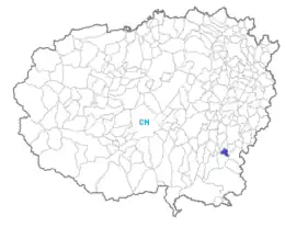 クーネオ県におけるコムーネの領域