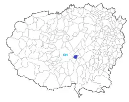 クーネオ県におけるコムーネの領域