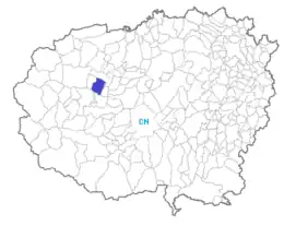 クーネオ県におけるコムーネの領域