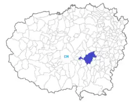 クーネオ県におけるコムーネの領域