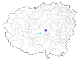 クーネオ県におけるコムーネの領域