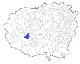 クーネオ県におけるコムーネの領域