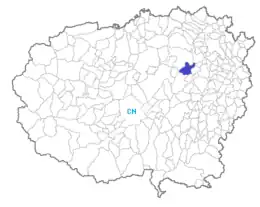 クーネオ県におけるコムーネの領域