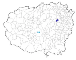 クーネオ県におけるコムーネの領域