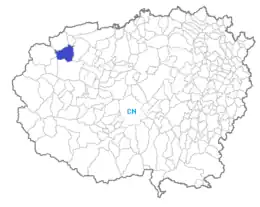 クーネオ県におけるコムーネの領域