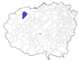 クーネオ県におけるコムーネの領域