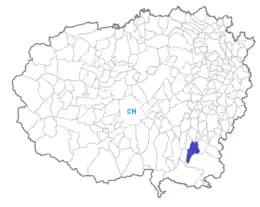 クーネオ県におけるコムーネの領域