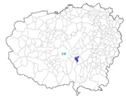 クーネオ県におけるコムーネの領域