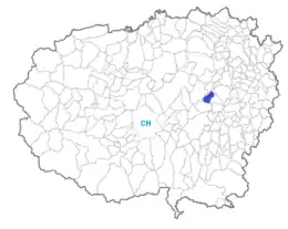 クーネオ県におけるコムーネの領域