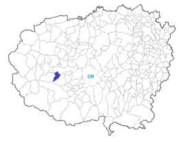 クーネオ県におけるコムーネの領域