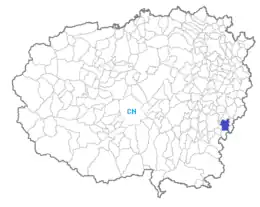 クーネオ県におけるコムーネの領域