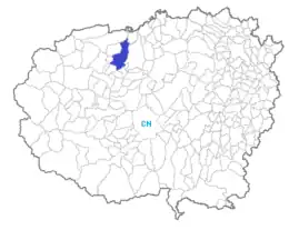 クーネオ県におけるコムーネの領域
