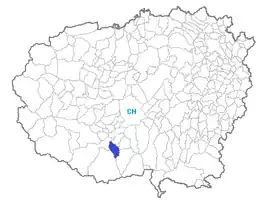 クーネオ県におけるコムーネの領域