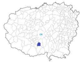 クーネオ県におけるコムーネの領域