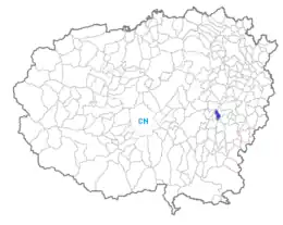 クーネオ県におけるコムーネの領域