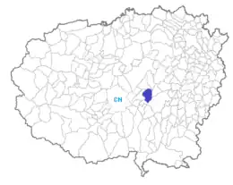 クーネオ県におけるコムーネの領域