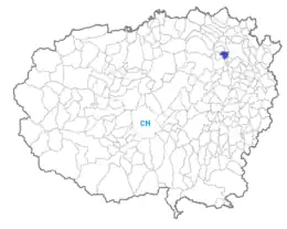 クーネオ県におけるコムーネの領域