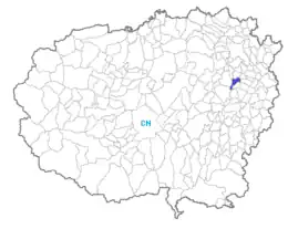 クーネオ県におけるコムーネの領域