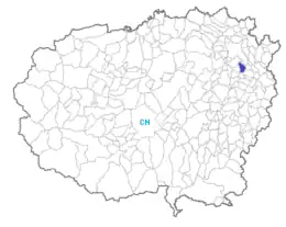 クーネオ県におけるコムーネの領域