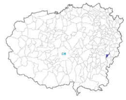 クーネオ県におけるコムーネの領域