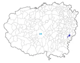 クーネオ県におけるコムーネの領域
