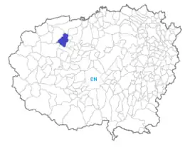クーネオ県におけるコムーネの領域