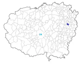 クーネオ県におけるコムーネの領域