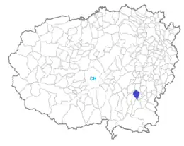 クーネオ県におけるコムーネの領域