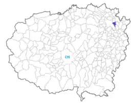 クーネオ県におけるコムーネの領域