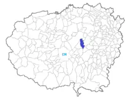 クーネオ県におけるコムーネの領域
