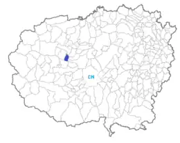 クーネオ県におけるコムーネの領域