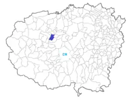 クーネオ県におけるコムーネの領域