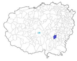 クーネオ県におけるコムーネの領域