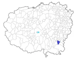 クーネオ県におけるコムーネの領域