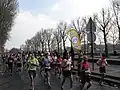 2009年パリマラソン　ペースメーカーと市民ランナーたち